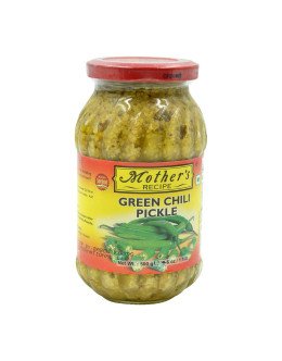 MOTHER'S RECIPE GREEN CHILLI PICKLE 300 GM JAR