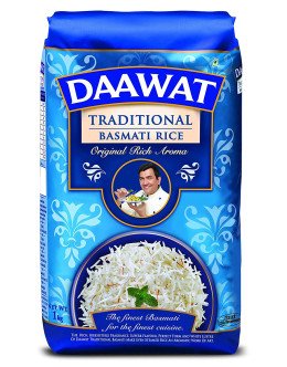 DAAWAT TRADITIONAL BASMATI RICE 1KG