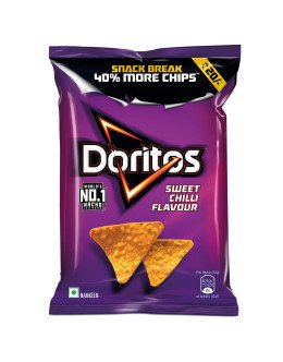 DORITOS NACHO CHIPS SWEET CHILLI FLAVOUR 44GM