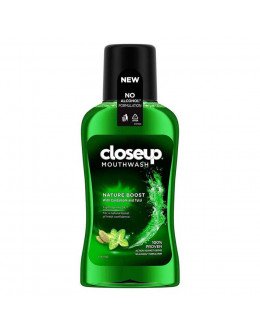 CLOSEUP MOUTHWASH NATURAL BOOST TOOTHPASTE 500ML