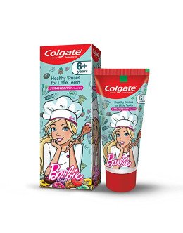 COLGATE KIDS BARBIE STRAWBERRY TOOTHPASTE 80GM