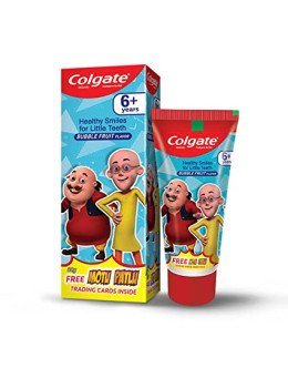 COLGATE KIDS TOOTHPASTE BUBBLE FRUIT FLAVOUR 10 GM