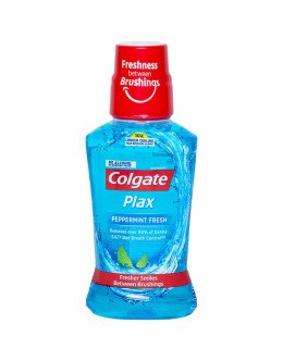 COLGATE PLAX MOUTHWASH PEPPERMINT FRESH 250ML