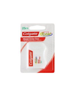 COLGATE TEETH WAXED CLEANING DENTAL FLOSS 25M