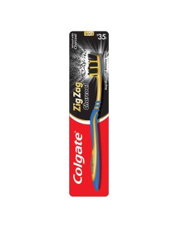 COLGATE ZIGZAG CHARCOAL TOOTHBRUSH 1PC
