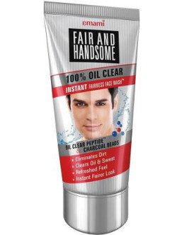 FAIR AND HANDSOME OIL CLEAR FACE WASH 100GM