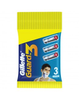 GILLETTE GUARD 3 SHAVING RAZOR CARTRIDGE 3