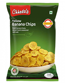 CHHEDA YELLOW BANANA CHIPS 150 GM