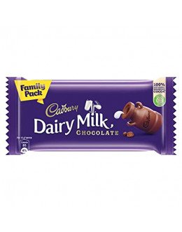 CADBURY DAIRY MILK CHOCOLATE FAMILY PACK 130GM