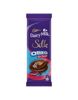 CADBURY DAIRY MILK SILK OREO RED VELVET CHOCOLATE BAR 130 GM