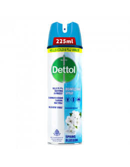 DETTOL DISINFECTANT SPRING BLOSSOM SPRAY 225ML