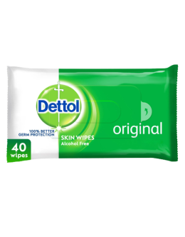 DETTOL ORIGINAL WET WIPES 40 PCS