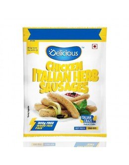 DELICIOUS CHICKEN ITALIAN HERB SAUSAGES 500GM