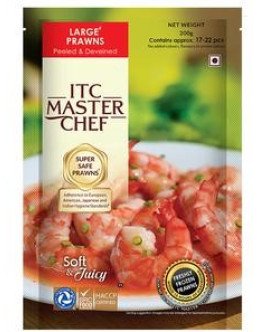 ITC MASTER CHEF MEDIUM PRAWN, PEELED 200GM