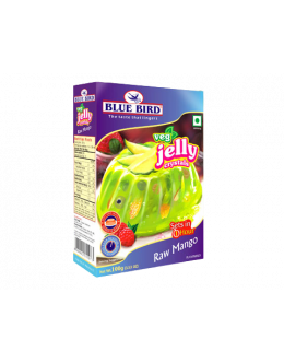 BLUE BIRD VEG JELLY CRYSTALS RAW MANGO 100GM