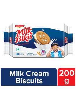 MILK BIKIS MILKY SANDWICH 200G