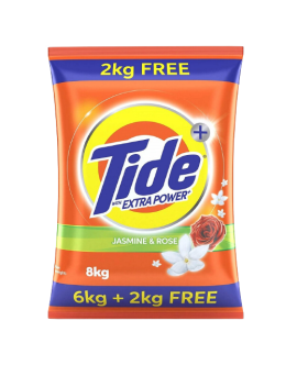 TIDE DOUBLE POWDER JASMINE & ROSE DETERGENT 6+2KG