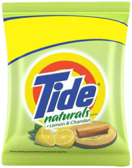 TIDE NATURALS LEMON CHANDAN DETERGENT POWDER 800+200GM