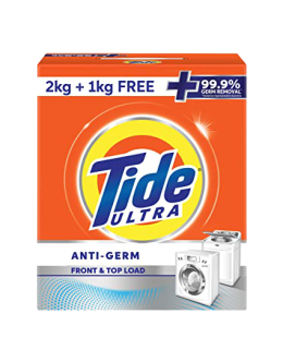 TIDE ULTIMATE ANTI GERM DETERGENT POWDER 3KG