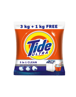TIDE ULTRA DETERGENT POWDER 3+1 CLEAN 1KG